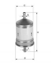 UNIFLUX FILTERS xb264 -  Топливный фильтр